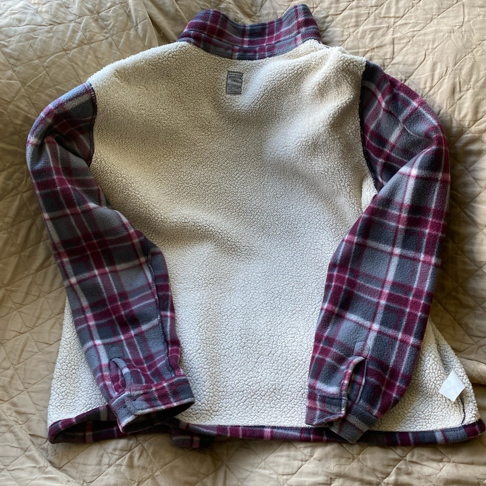Polyester plaid patterned jacket - Picture 4 of 4